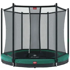 Berg Trampoline Enterré Rond Avec Filet De Protection Favorit – Ø 330 Cm
