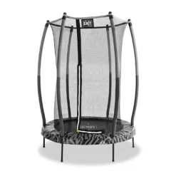 EXIT TOYS Trampoline Avec Filet De Sécurité Tiggy Junior ø140 Cm (Pls Coloris) -Jardelix Soldes Magasin trampoline filet securite tiggy junior 140 cm