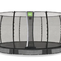 EXIT TOYS Trampoline Rond Enterré Avec Filet De Protection Allure Classic - ø 427 Cm