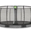EXIT TOYS Trampoline Rond Enterré Avec Filet De Protection Allure Premium - ø 427 Cm