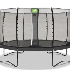 EXIT TOYS Trampoline Rond Sur Pieds Avec Filet De Protection Allure Classic – ø 427 Cm
