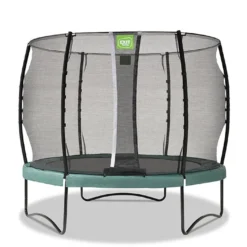 EXIT TOYS Trampoline Rond Sur Pieds Avec Filet De Protection Allure Classic - ø 305 Cm -Jardelix Soldes Magasin trampoline sur pieds filet de protection