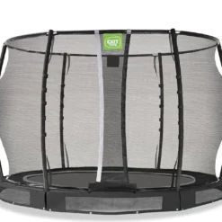 EXIT TOYS Trampoline Rond Enterré Avec Filet De Protection Allure Premium – ø 305 Cm