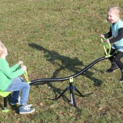 EXIT TOYS Trébuchet Rotatif Métal Spinner 360° -Jardelix Soldes Magasin trebuchet rotatif acier galvanise 5