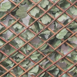 Haie Artificielle De Lierre - Treillis Extensible (pls Dim.) -Jardelix Soldes Magasin treillis extensible feuillage artificiel lierre 3