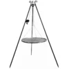 Trépied + Poulie Et Grille De Cuisson Ronde Acier Brut Pour Braséro 2 Trépied + Poulie Et Grille De Cuisson Ronde Acier Brut Pour Braséro -Jardelix Soldes Magasin trepied 180cm grille cuisson ronde acier brut poulie brasero
