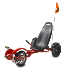 EXIT TOYS Tricycle Couché Pour Enfant Trike Pro 100 Rouge -Jardelix Soldes Magasin tricycle couche enfant trike pro 100 rouge 1