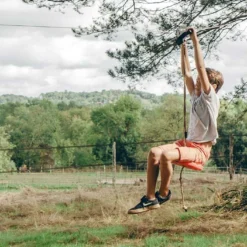 Tyrolienne De Jardin Pour Enfants Et Adultes Fury 28 M