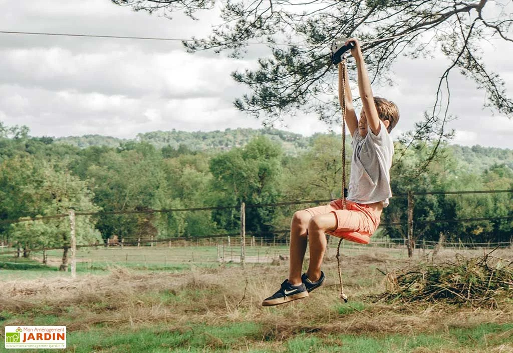 Tyrolienne De Jardin Pour Enfants Et Adultes Fury 28 M 3 Tyrolienne De Jardin Pour Enfants Et Adultes Fury 28 M