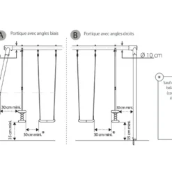 Balançoire Vis-à-vis Pour Portique Pour Enfants De 3 à 12 Ans -Jardelix Soldes Magasin vis a vis balancoire portique soulet 1