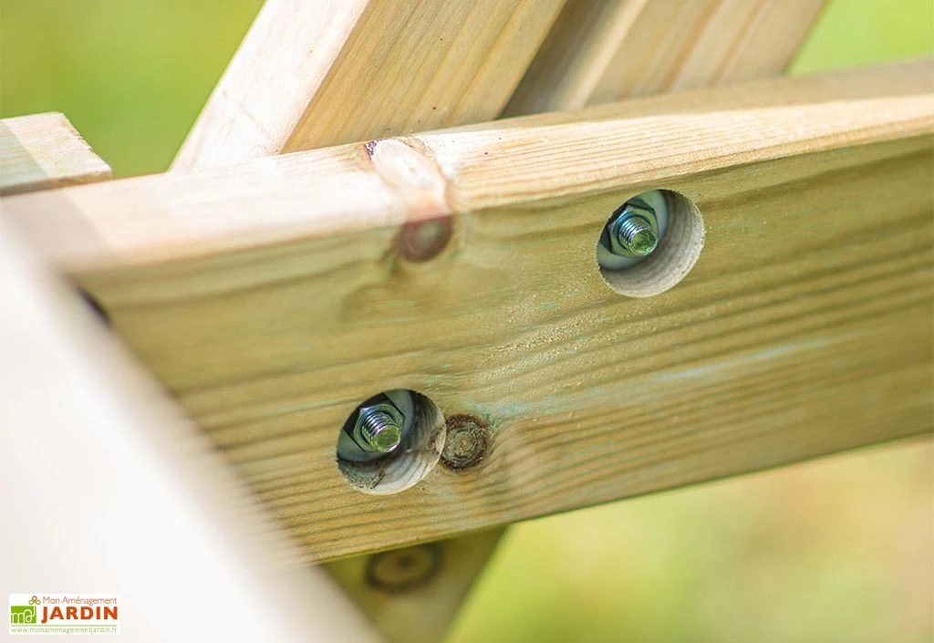 Table De Pique-nique Bois Autoclave Vert + Bancs Rabattables – Jurmala 8 Table De Pique-nique Bois Autoclave Vert + Bancs Rabattables – Jurmala – Image 6