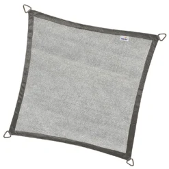 Nesling Voile D’ombrage Carré En Polyéthylène Coolfit – 5 M -Jardelix Soldes Magasin voile ombrage carre 5 m gris anthracite