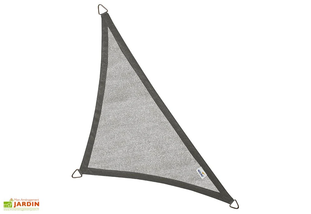 Nesling Voile D’ombrage Triangulaire En Polyéthylène Coolfit – 5 X 7,1 M 5 Nesling Voile D’ombrage Triangulaire En Polyéthylène Coolfit – 5 X 7,1 M – Image 3